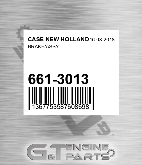 661-3013 Brake/assy