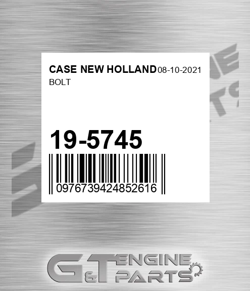 19-5745 Bolt