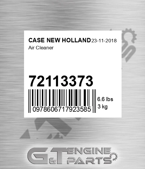 72113373 Air Cleaner