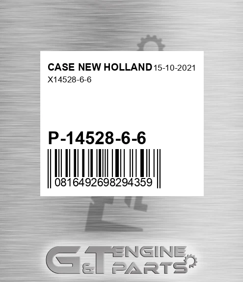 P-14528-6-6 X14528-6-6
