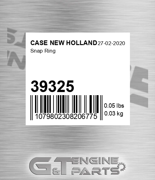 39325 Snap Ring