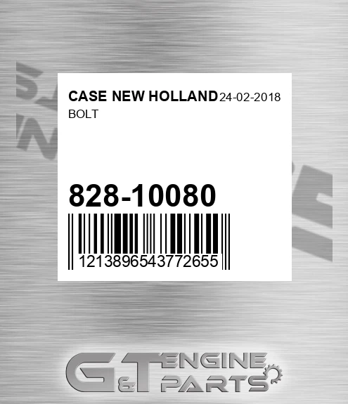 828-10080 Bolt