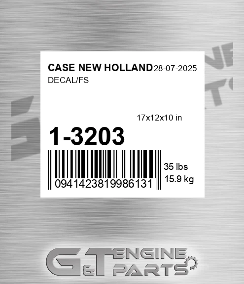 1-3203 Decal/fs