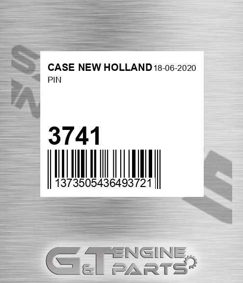 3741 CASE NEW HOLLAND Pin