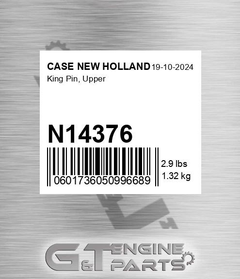 N14376 King Pin, Upper