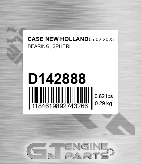 D142888 Bearing, Spheri