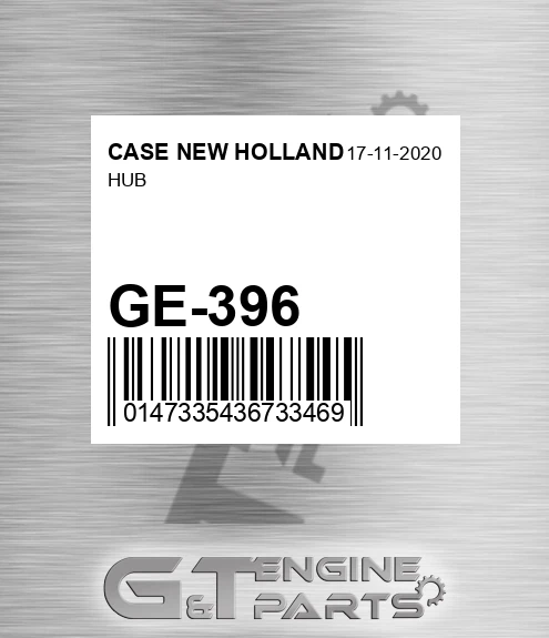 GE-396 Hub for CASE NEW HOLLAND