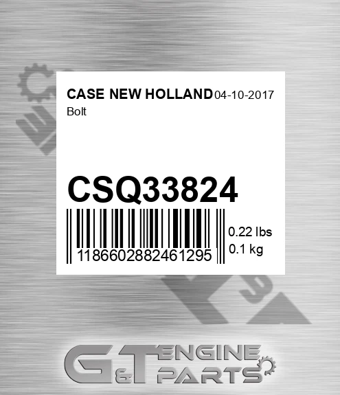 CSQ33824 Bolt