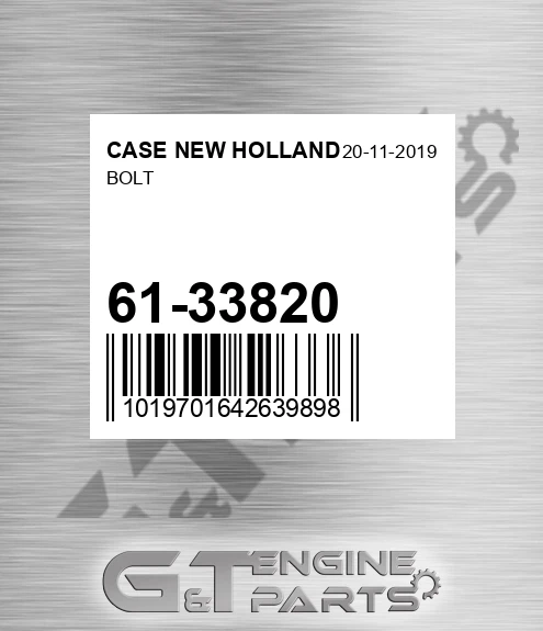 61-33820 Bolt