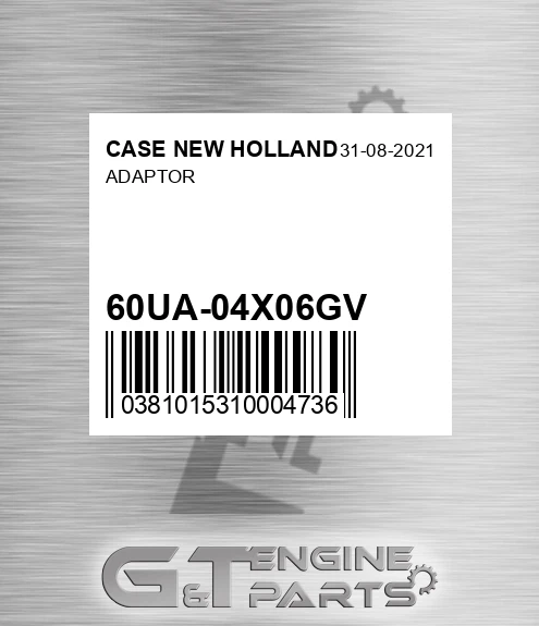 60UA-04X06GV Adaptor