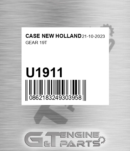 U1911 Gear 19t