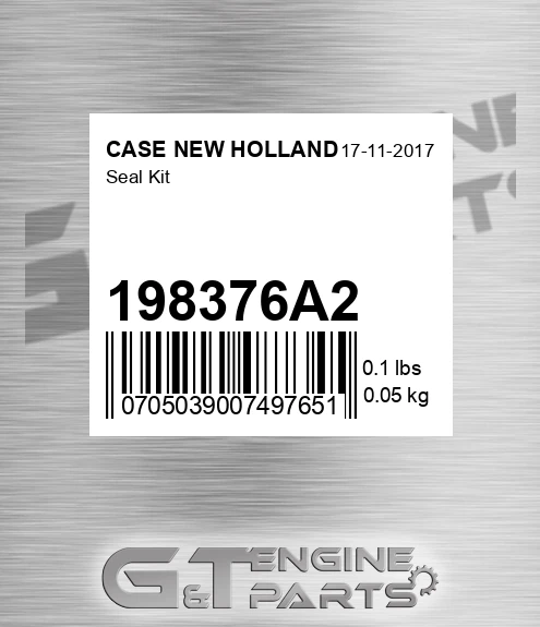 198376A2 Seal Kit