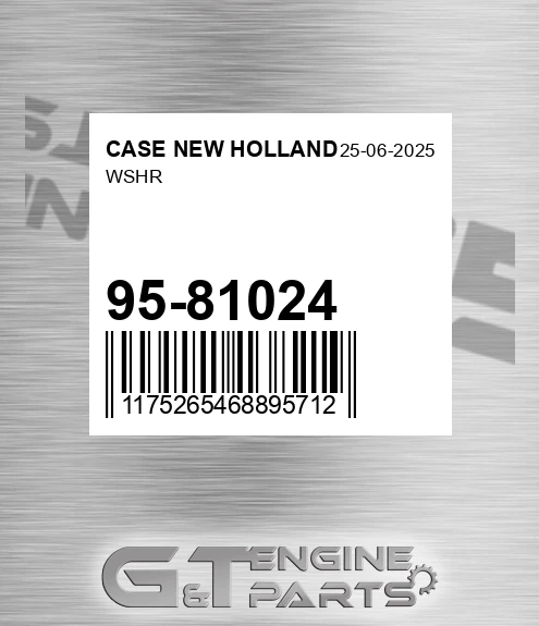 95-81024 Wshr for CASE NEW HOLLAND