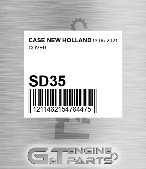 SD35 CASE NEW HOLLAND Cover