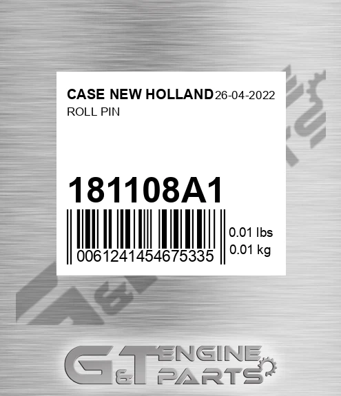 181108A1 Roll Pin
