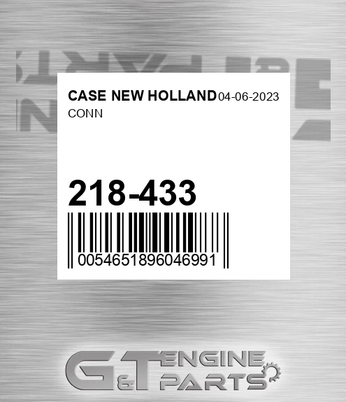 218-433 Conn for CASE NEW HOLLAND