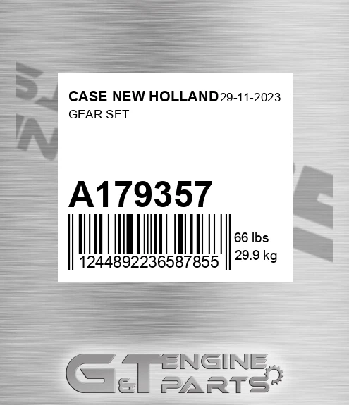 A179357 CASE NEW HOLLAND Gear Set