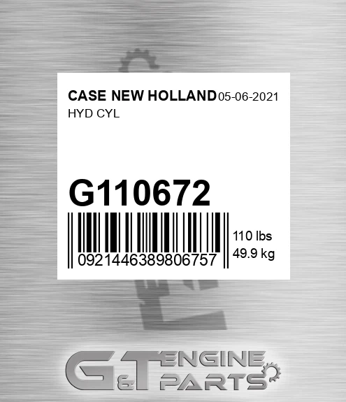 G110672 Hyd Cyl