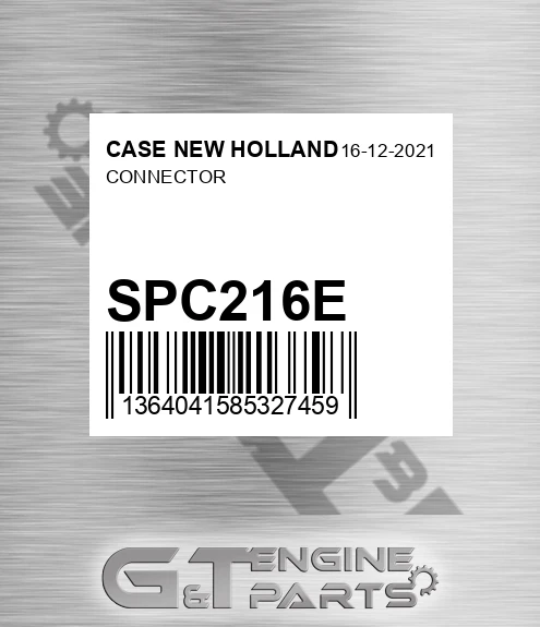 SPC216E Connector