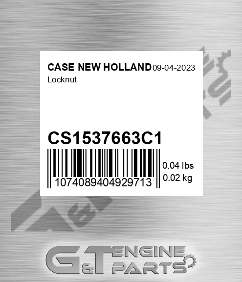CS1537663C1 Locknut