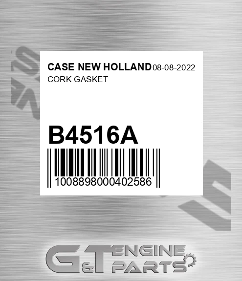 B4516A Cork Gasket