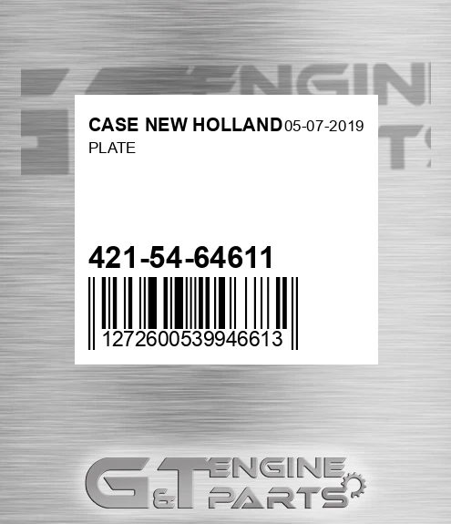 421-54-64611 Plate