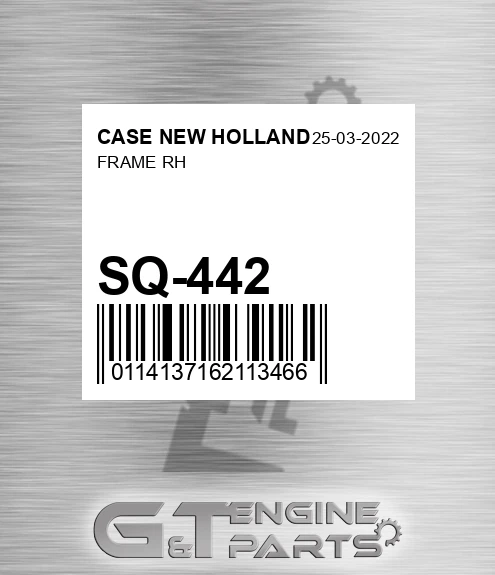 SQ-442 Frame Rh