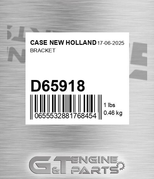 D65918 Bracket for CASE NEW HOLLAND