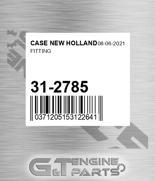 31-2785 Fitting for CASE NEW HOLLAND