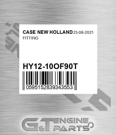 HY12-10OF90T Fitting