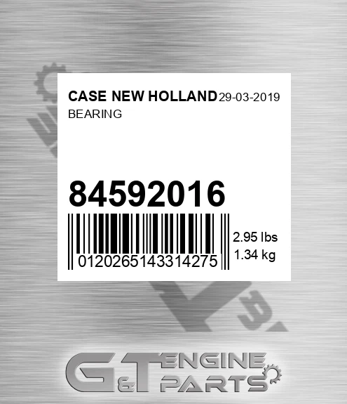 84592016 Bearing