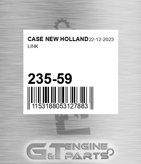 235-59 Link for CASE NEW HOLLAND