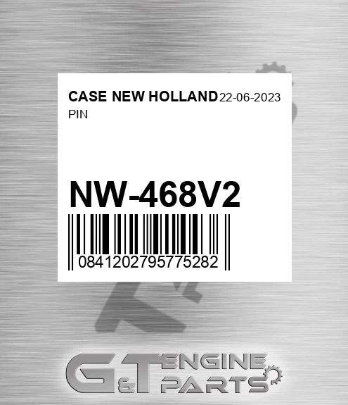 NW-468V2 Pin for CASE NEW HOLLAND