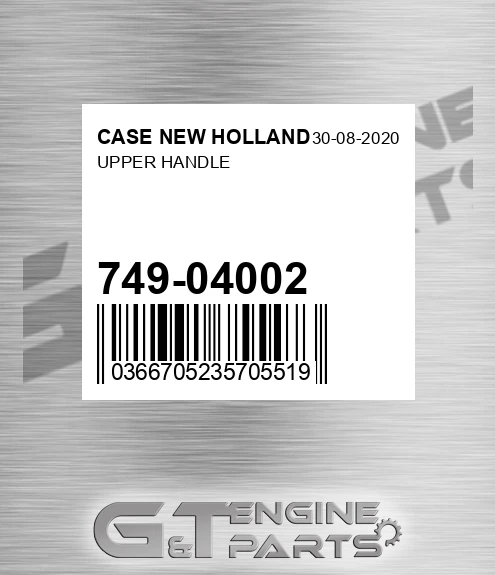 749-04002 Upper Handle