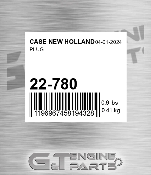 22-780 Plug
