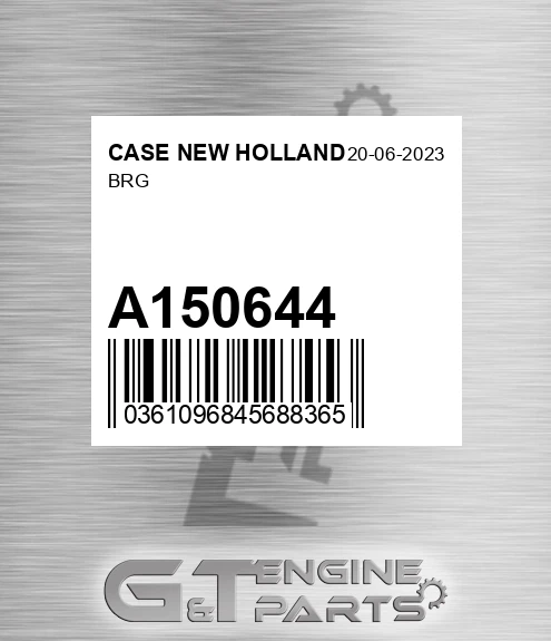 A150644 Brg
