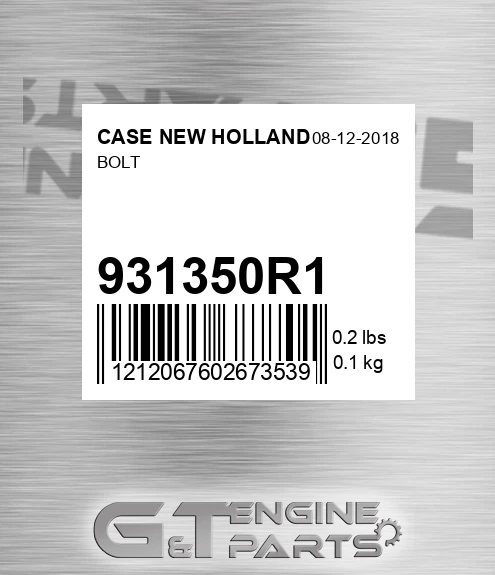 931350R1 Bolt