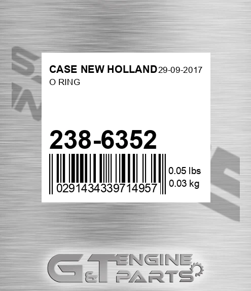 238-6352 O Ring