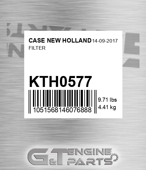KTH0577 CASE NEW HOLLAND Filter
