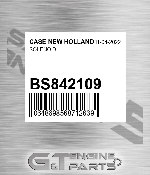 BS842109 Solenoid