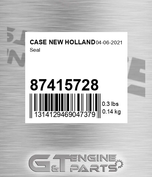 87415728 CASE NEW HOLLAND Seal
