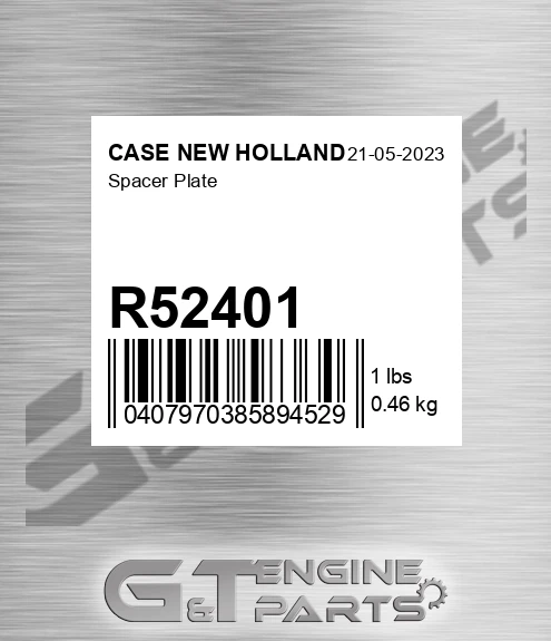 R52401 CASE NEW HOLLAND Spacer Plate