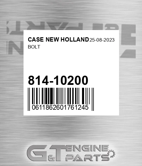 814-10200 Bolt