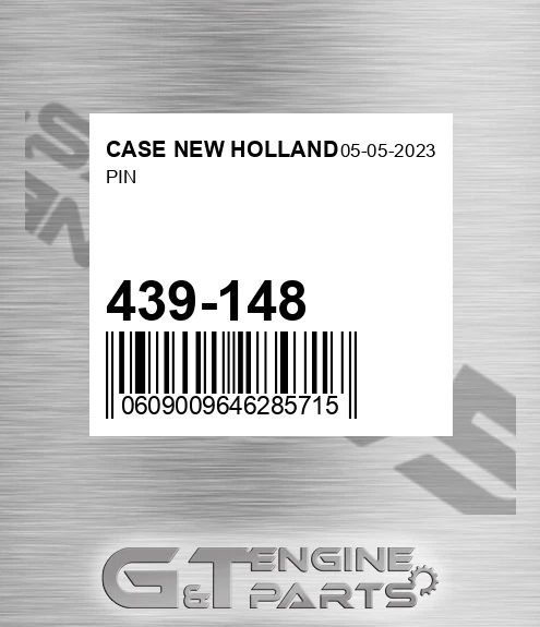 439-148 Pin for CASE NEW HOLLAND