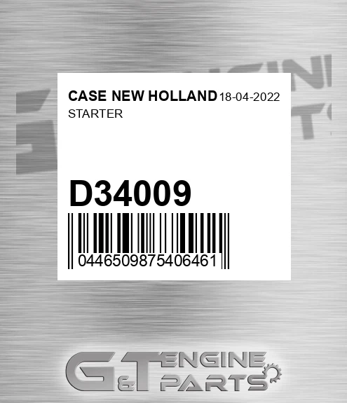 D34009 Starter