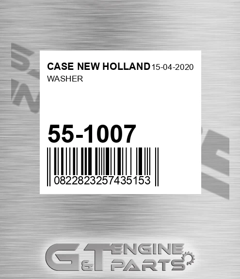 55-1007 Washer for CASE NEW HOLLAND