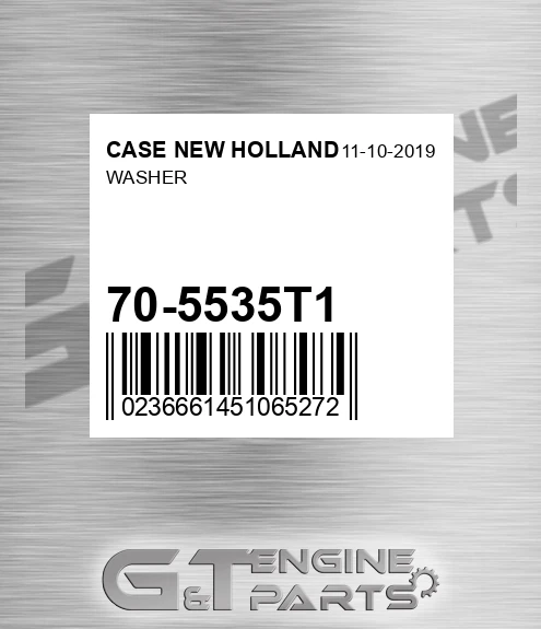 70-5535T1 Washer for CASE NEW HOLLAND