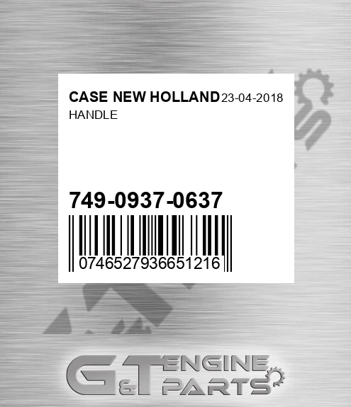 749-0937-0637 Handle