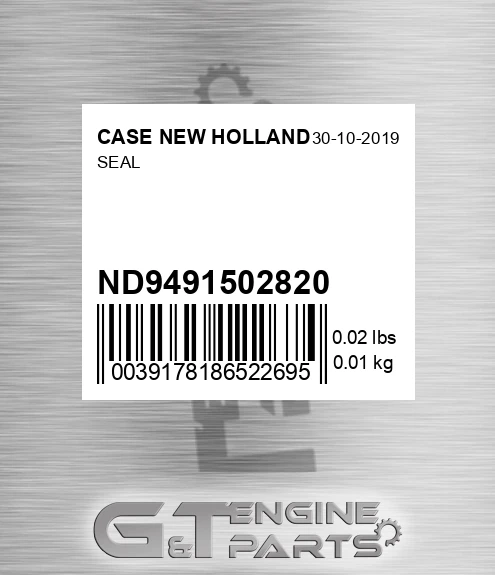 ND9491502820 Seal