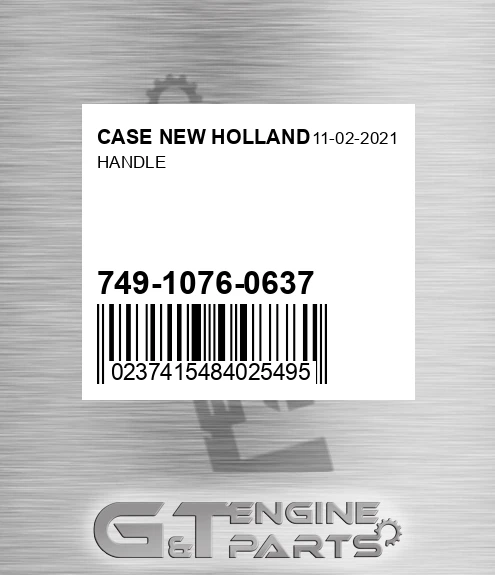 749-1076-0637 Handle